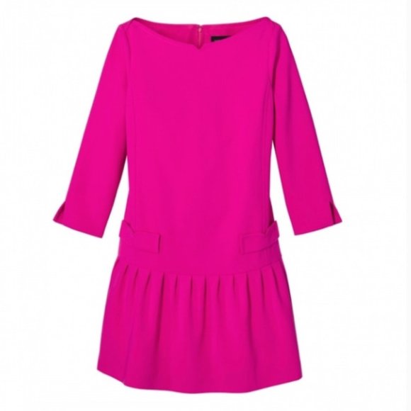 Victoria Beckham For Target Fuchsia Pink Dress sz2X - Picture 6 of 16